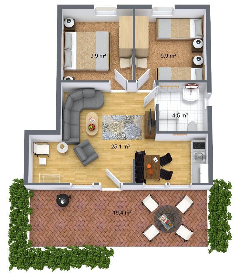 Landhof Kutzin Villa Vellahn Kültér fotó